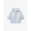 Benetton Babies' Light Blue Powder Hooded Long-sleeve Woven Rain Jacket 1-18