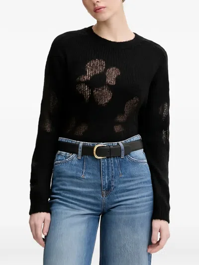 Benetton Loose-fit Sweater In Black