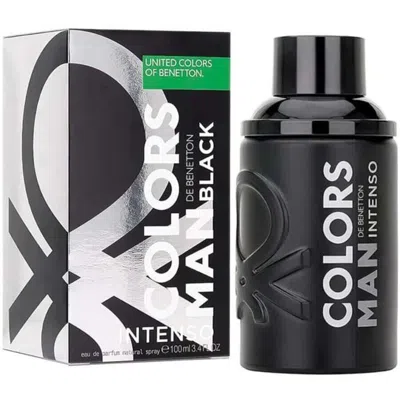 Benetton Men's Colors Black Intenso Edp Spray 3.4 oz (tester) Fragrances 8433982020582