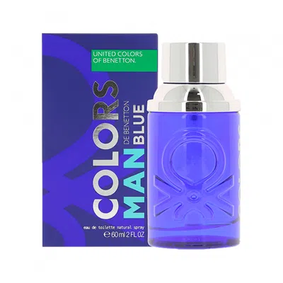 Benetton Men's Colors De Blue Man Edt 2.0 oz Fragrances 8433982011474