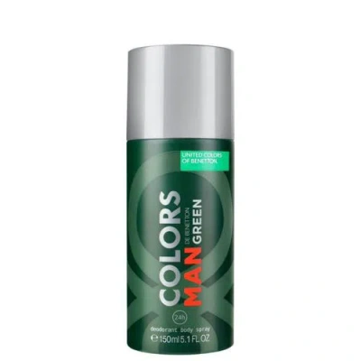 Benetton Men's Colors De Green Man Deodorant 5.1 oz Fragrances 8433982011542