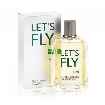 Benetton Men's Let's Fly Edt Spray 3.3 oz Fragrances 3605473570080 In Multi