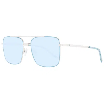 Benetton Men's Sunglasses  Be7036 57512 Gbby2 In Blue