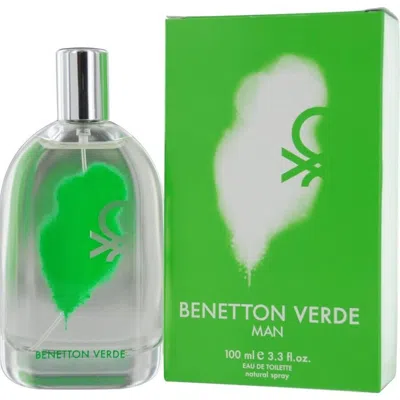 Benetton Men's Verde Edt Spray 3.3 oz Fragrances 3605470204346 In Green