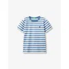Benetton Multicolor Stripe-print Short-sleeve Cotton-jersey T-shirt 18 Months - 6 In Multicolor