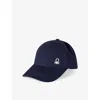 Benetton Kids' Night Blue Logo-embroidered Cotton Baseball Cap 1