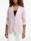 Benetton Notch-lapel Single-breasted Blazer In Multi