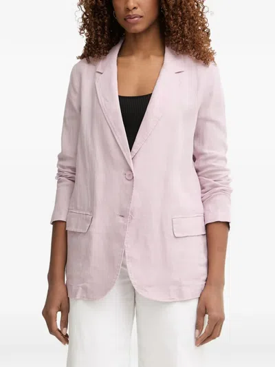 Benetton Notch-lapel Single-breasted Blazer In Multi