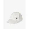 Benetton Optical White Logo-embroidered Cotton Baseball Cap 1-6 Year In Optical White