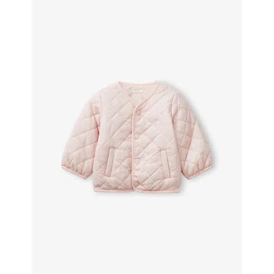 Benetton Babies' Powder Rain Defender V-neck Quilted Shell Jacket 1-18 M
