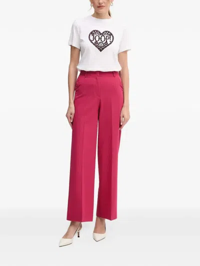Benetton Pressed-crease Tailored Trousers In Multi