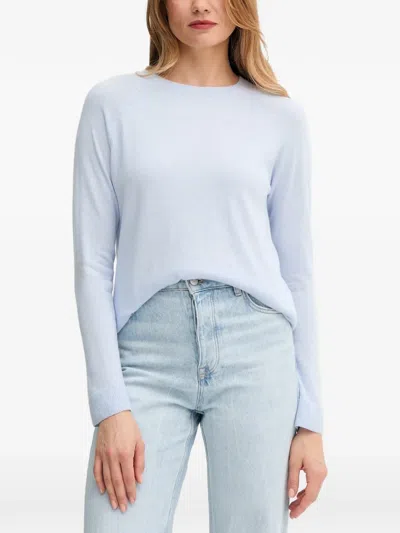 Benetton Raglan-sleeve Crew-neck Sweater In Yellow