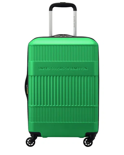 Benetton Ribbed Hard Expandable 20in Carry-on