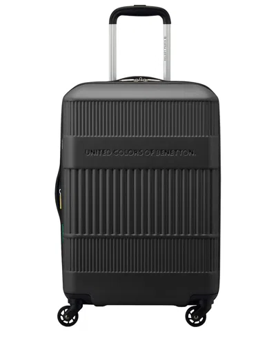 Benetton Ribbed Hard Expandable 20in Carry-on