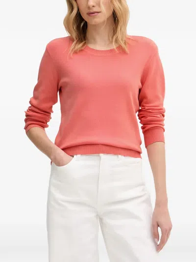 Benetton Ribbed-trim Sweater In Multi