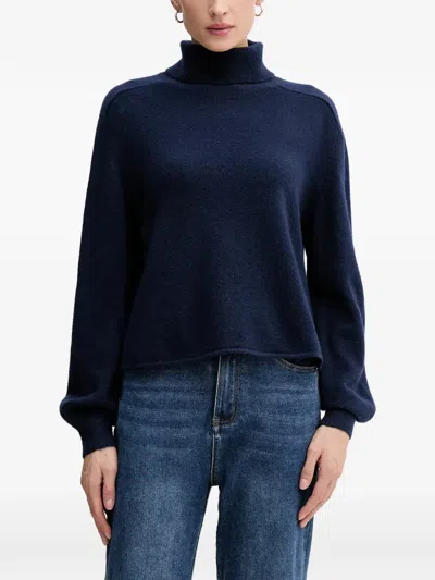 Benetton Rollneck Long-sleeve Knitwear In Multi
