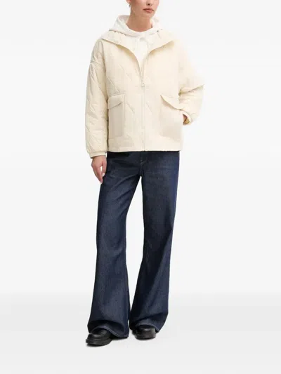Benetton Round-neck Sweater In Neutral