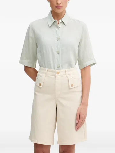 Benetton Short-sleeve Shirt In Green