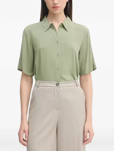 Benetton Short-sleeve Shirt In Green