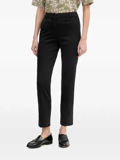 Benetton Slim-fit Cropped Trousers In Multi