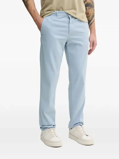 Benetton Straight-leg Chinos In Blue