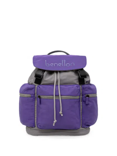 Benetton Kids' Stranger Things Backpack In Purple