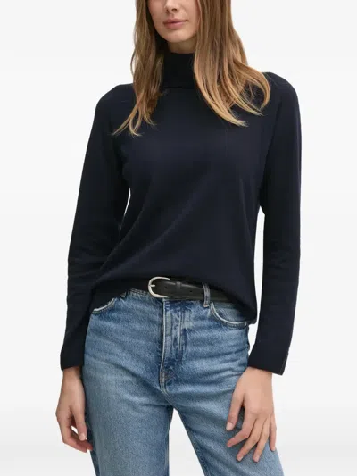 Benetton Turtleneck Sweater In Blue