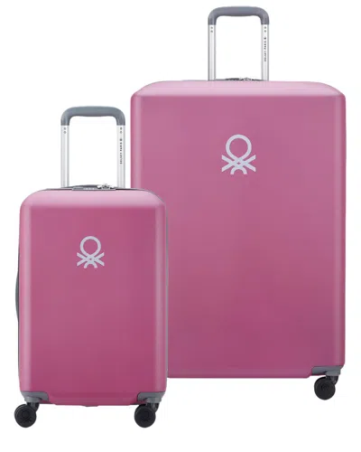 Benetton Ucb Hard 2pc Luggage Set