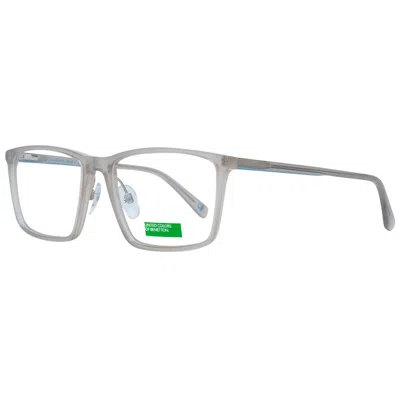 Benetton Unisex' Spectacle Frame  Beo1001 54917 Gbby2 In Gray