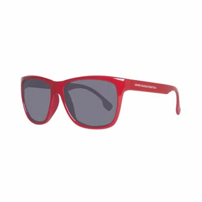 Benetton Unisex Sunglasses  Be882s03 Gbby2 In Red