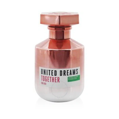 Benetton Unisex United Dreams Together Edt Spray 2.7 oz Fragrances 8433982016493 In White