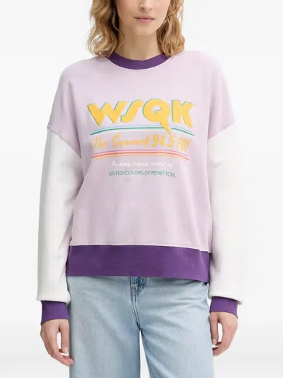 Benetton X Stranger Things Crew-neck Sweatshirt In Multi
