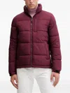 Benetton Zip-up Padded Jacket In Red