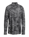 Benevierre Man Shirt Light Grey Size Xl Viscose