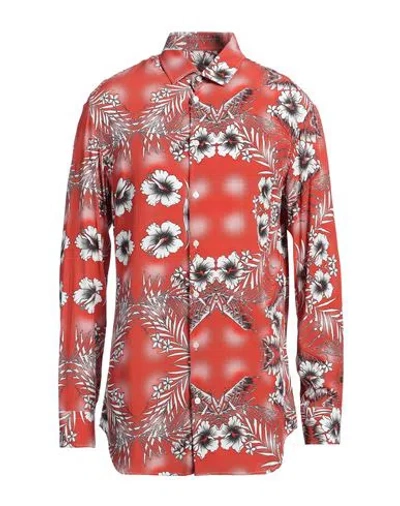 Benevierre Man Shirt Red Size Xl Viscose