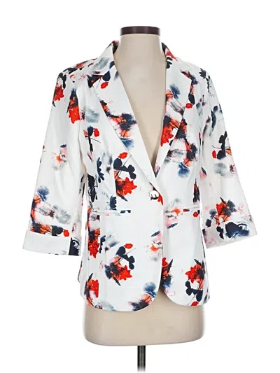 Benibos Blazer Jacket In White