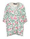 Benjamin Benmoyal Woman Top Ivory Size S Cotton, Linen In White