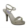 Benjamin Walk Women's Dyeables Aurora Patent Heel In Nude In Brown