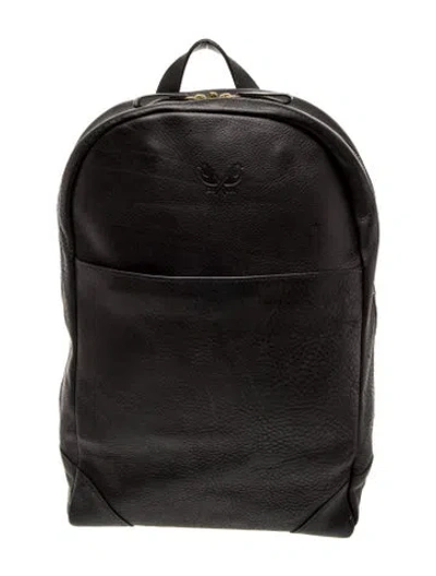 Pre-owned Bennett Winch Leather Backpack In Black