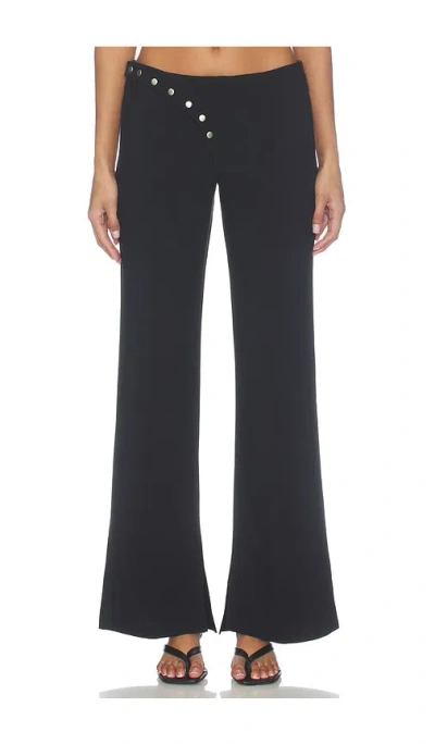 Benni Braxton Saddle Pant In Black