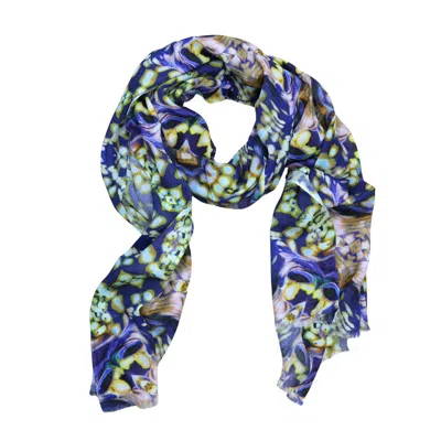 Benni Marine Designs Women's Clamber Merino Wool Scarf In Multi