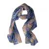 Benni Marine Designs Women's Pink / Purple / Neutrals Silk Cotton Scarf - Mesmerise