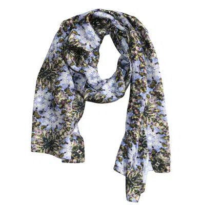 Benni Marine Designs Women's Purple Princess Silk Scarf