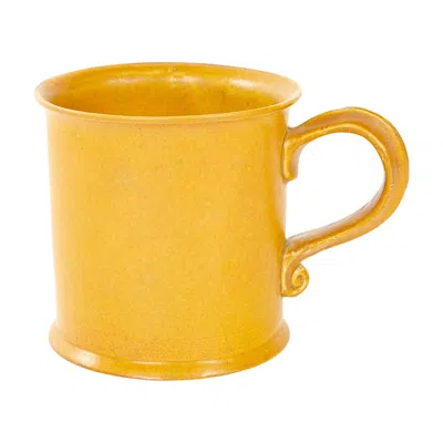 Pre-owned Bennington Potters Big Mug For  In Orange