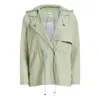 Bennu Women's Ruth Rain Jacket, Evergreen In Green