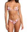 Benoa Luna Bikini Top In Vintage Orchid In Multi