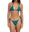 Benoa Mariko Bikini Top In Lagoon In Blue