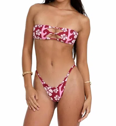Benoa Tunnels Bikini Bottom In Papeete In Multi
