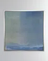 Benson-cobb Studios Blue Wash Giclee, 30" Square In Blue