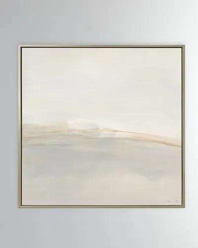 Benson-cobb Studios Endless Horizon Hand-embellished Giclee On Canvas By Carol Benson-cobb In Gold